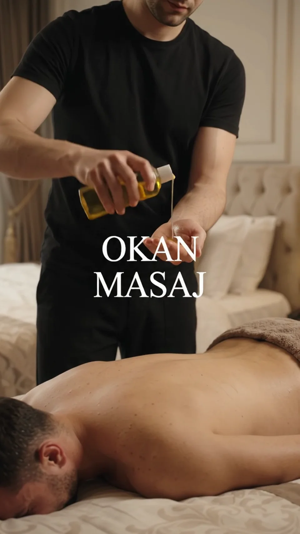 Masaj yağı hazırlanması